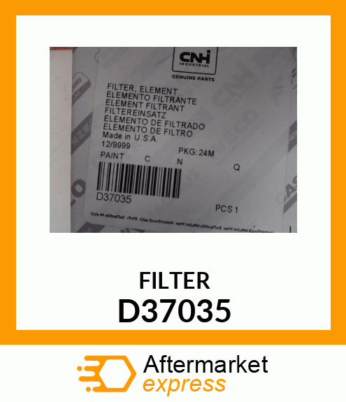 FILTER D37035