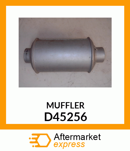 MUFFLER D45256