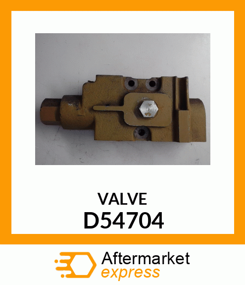 VALVE D54704