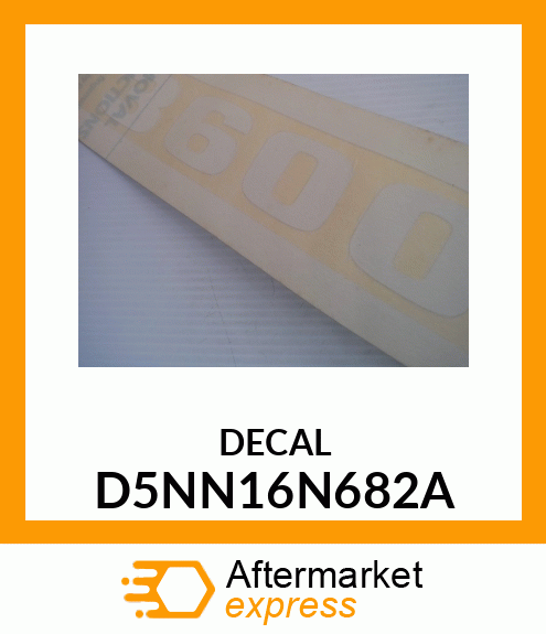 DECAL D5NN16N682A