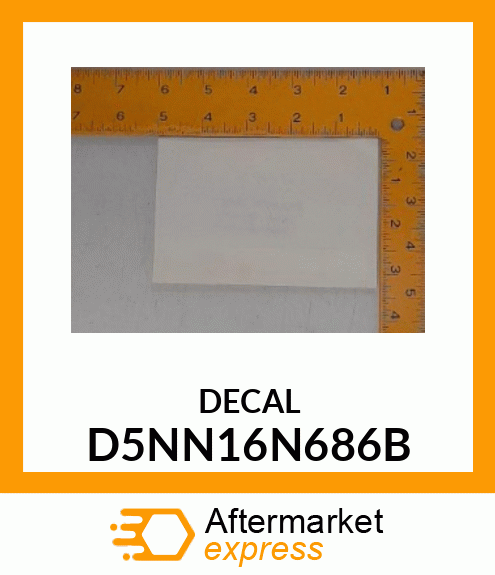 DECAL D5NN16N686B