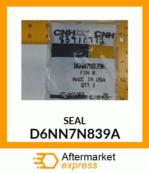 SEAL D6NN7N839A