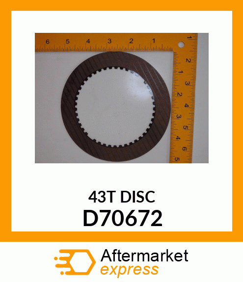 DISC43T D70672