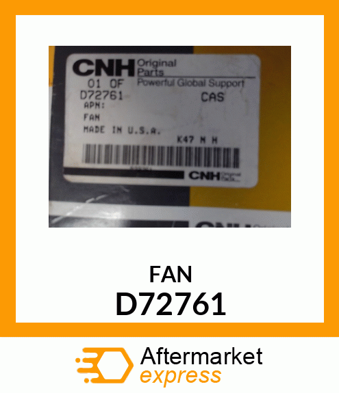 FAN D72761