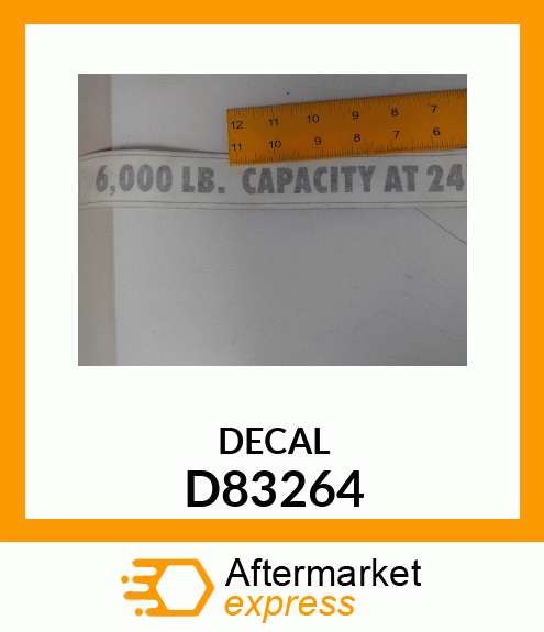 DECAL D83264