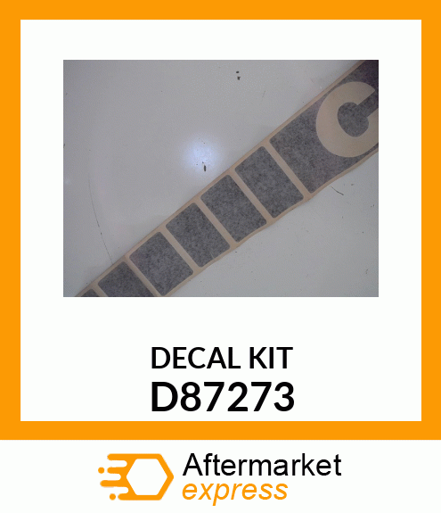 DECAL KIT D87273