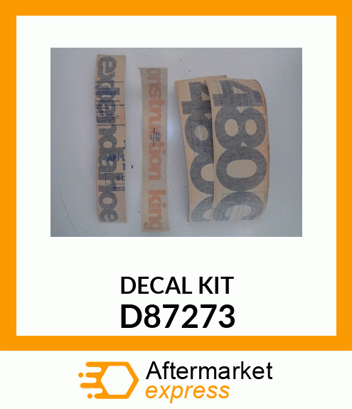 DECAL KIT D87273