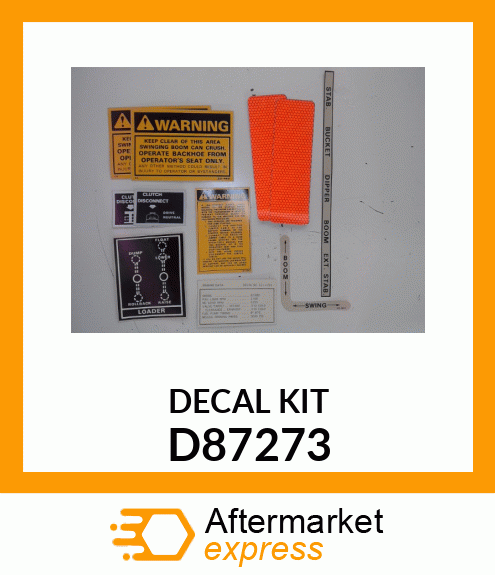 DECAL KIT D87273