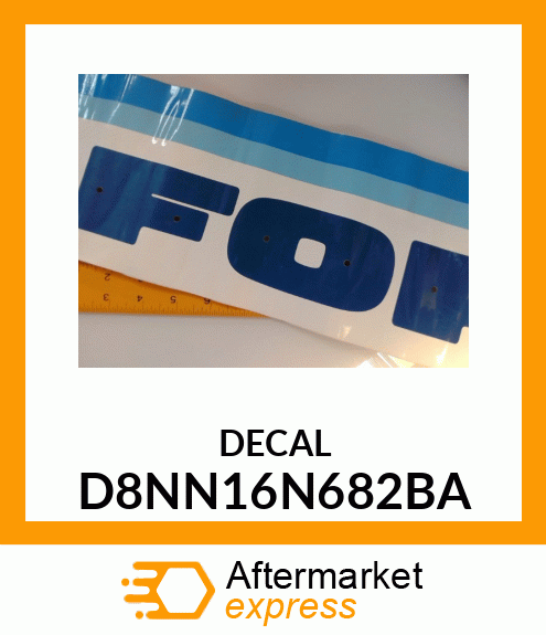 DECAL D8NN16N682BA