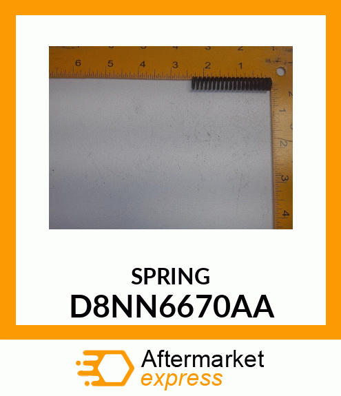 SPRING D8NN6670AA