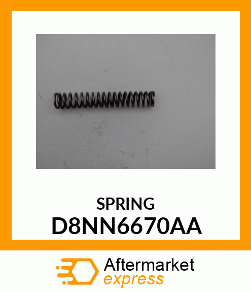 SPRING D8NN6670AA