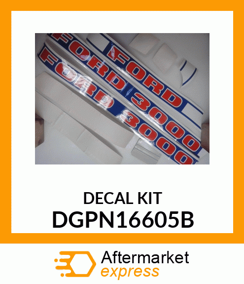 DECALKIT18PC DGPN16605B