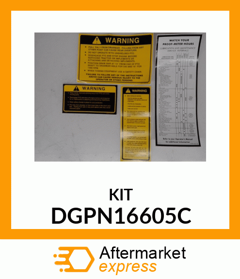 KIT8PC DGPN16605C