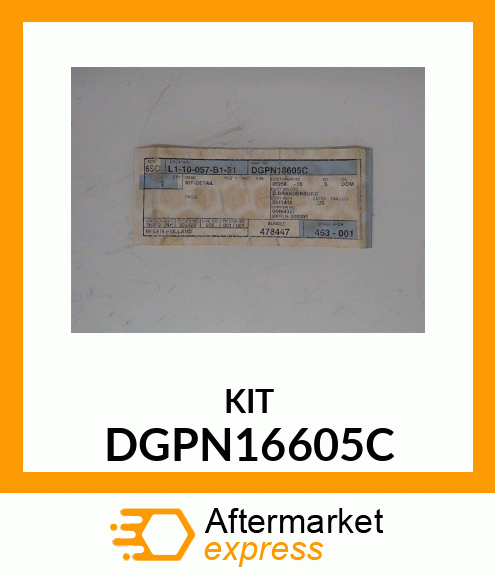 KIT8PC DGPN16605C