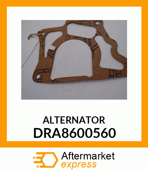 ALTERNATOR DRA8600560