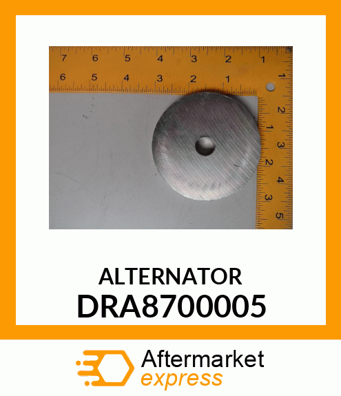 ALTERNATOR DRA8700005