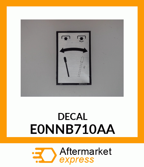 DECAL E0NNB710AA