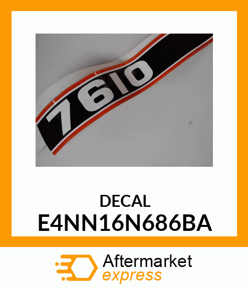 DECAL E4NN16N686BA