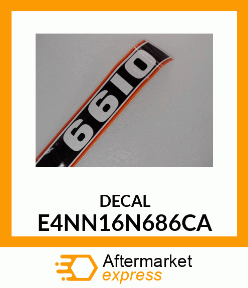 DECAL E4NN16N686CA