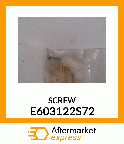 SCREW E603122S72