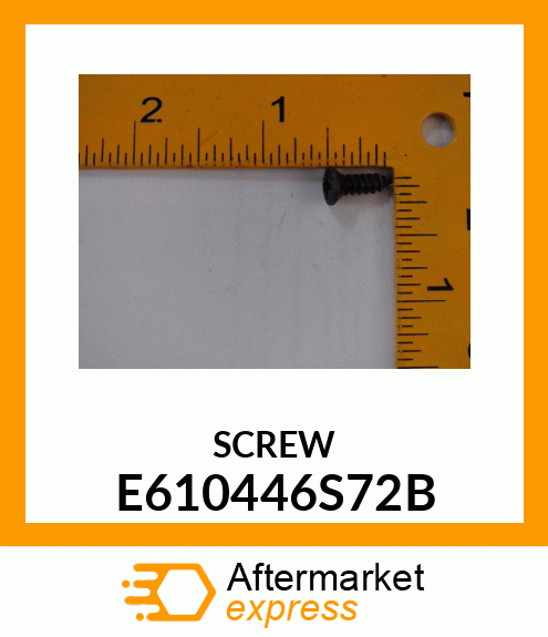 SCREW E610446S72B