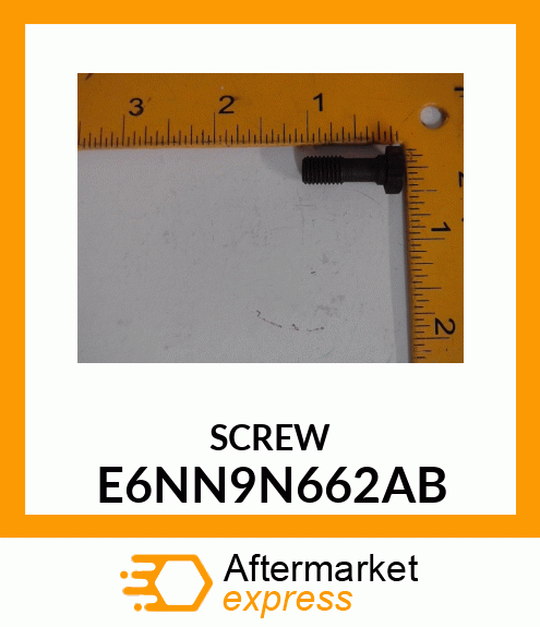 SCREW E6NN9N662AB