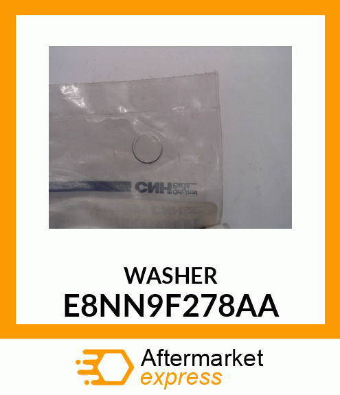 WASHER E8NN9F278AA