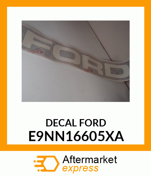 DECAL_FORD E9NN16605XA