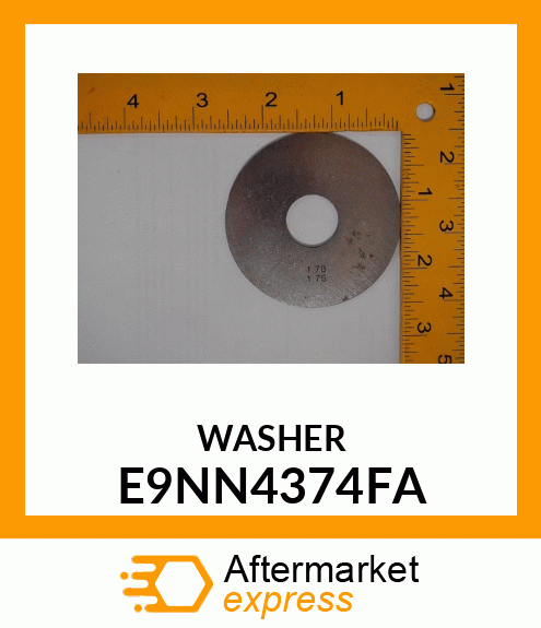 WASHER E9NN4374FA