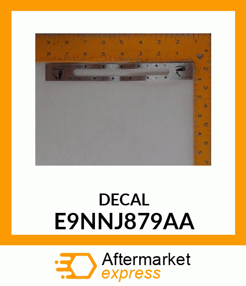 DECAL E9NNJ879AA