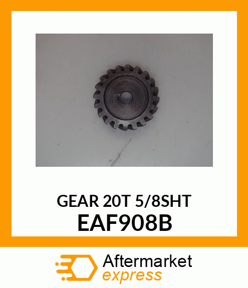 GEAR20T5/8SHT EAF908B