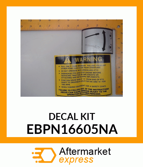 DECALKIT EBPN16605NA