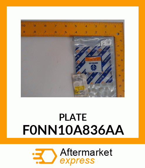 PLATE F0NN10A836AA