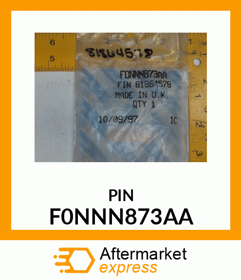 PIN F0NNN873AA