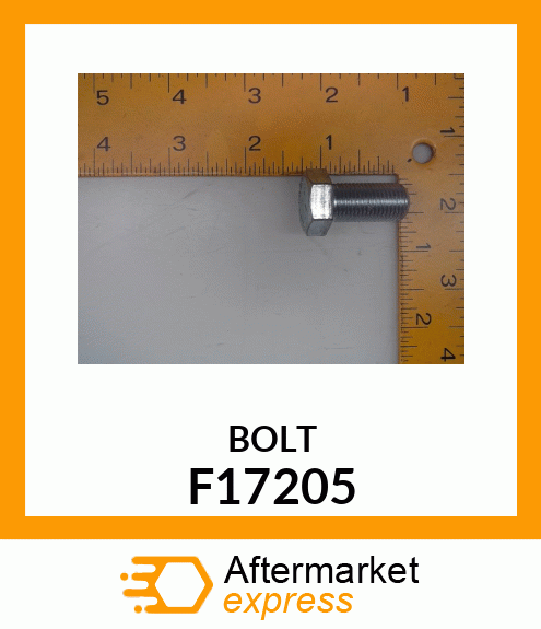 BOLT F17205