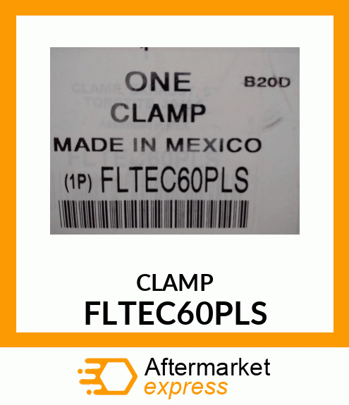 CLAMP FLTEC60PLS