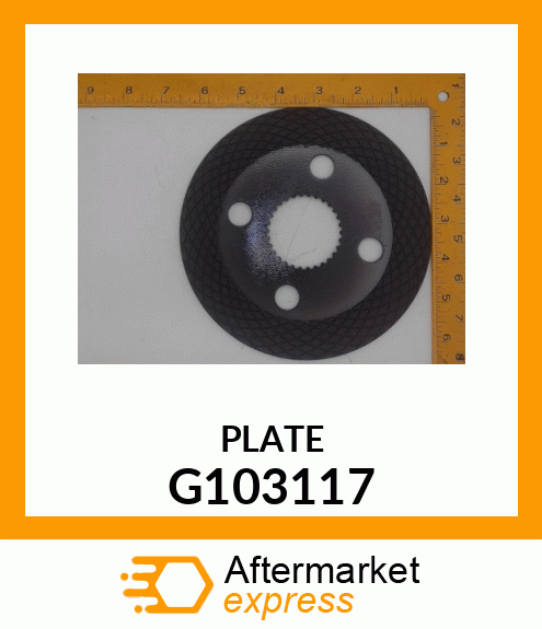 Brake Disc (metallic) G103117