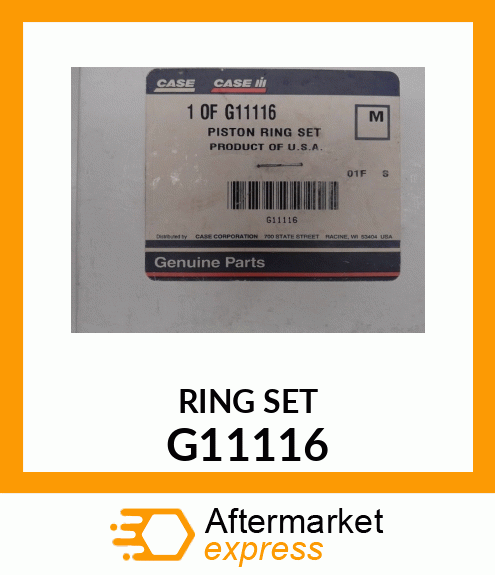 Piston Ring Set CNH G11116