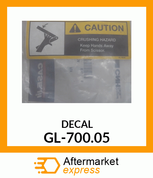 DECAL GL-700.05