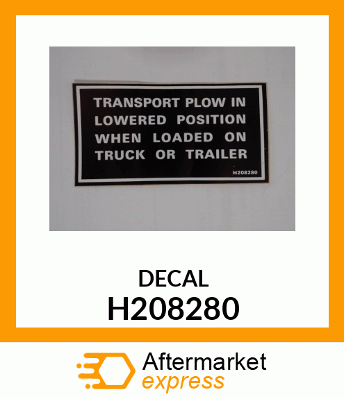 DECAL H208280