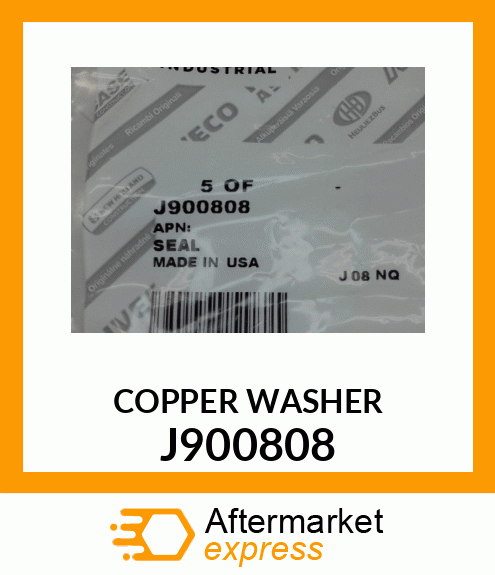 COPPERWASHER J900808