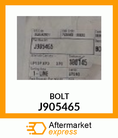 BOLT J905465