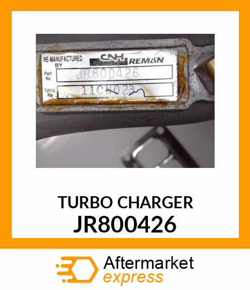 TURBO CHRGR JR800426