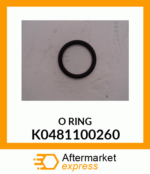 ORING K0481100260