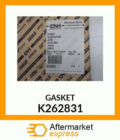 GASKET K262831