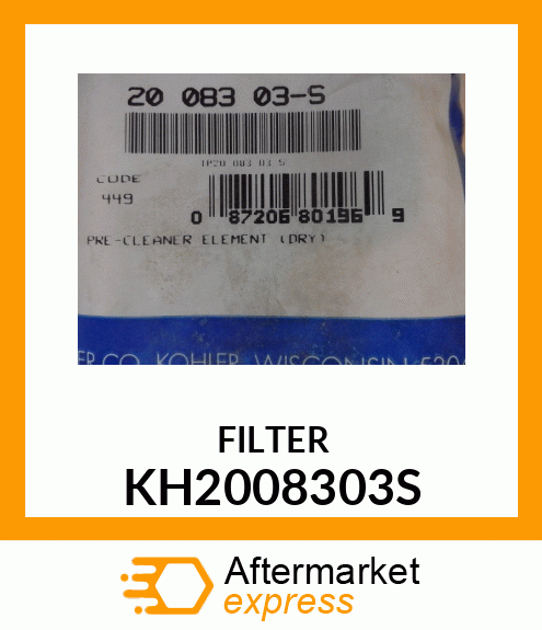 FILTER KH2008303S