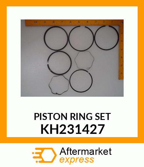 PISTONRING8PC KH231427