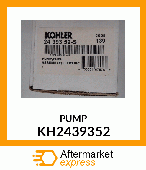 PUMP KH2439352