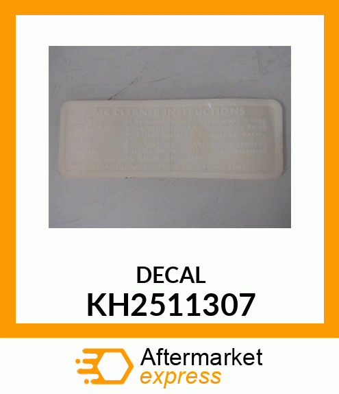 DECAL KH2511307