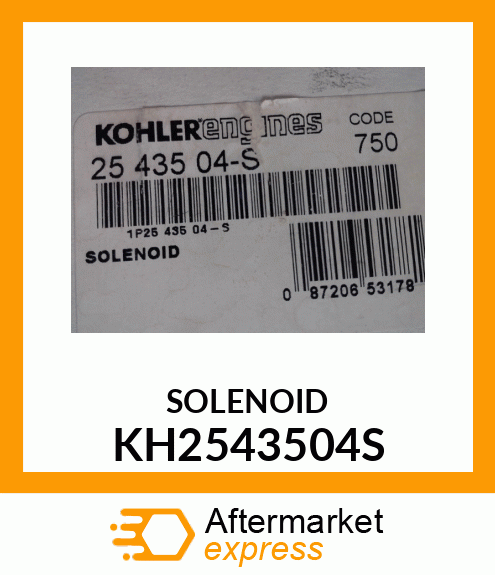 SOLENOID KH2543504S